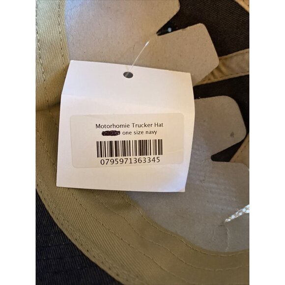 Dun Workin' Motorhomie Retirement Hat Cap Trucker Mesh Back Blue - Picture 8 of 8